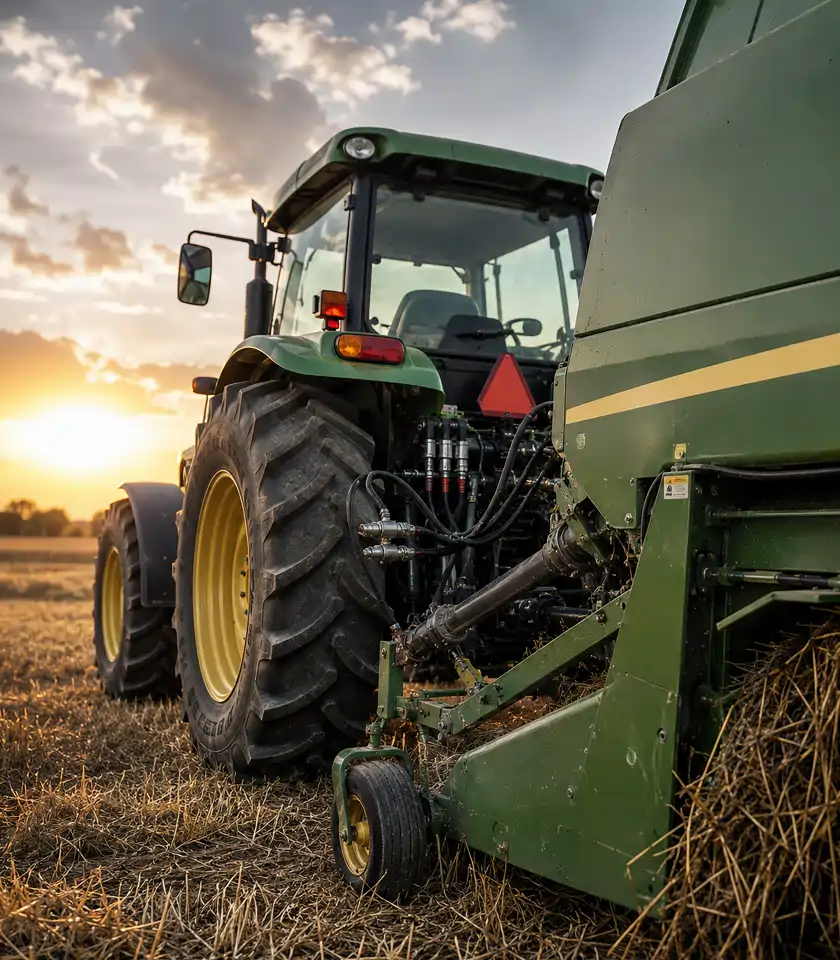 Agricultural Equipment hydraulic fittings application