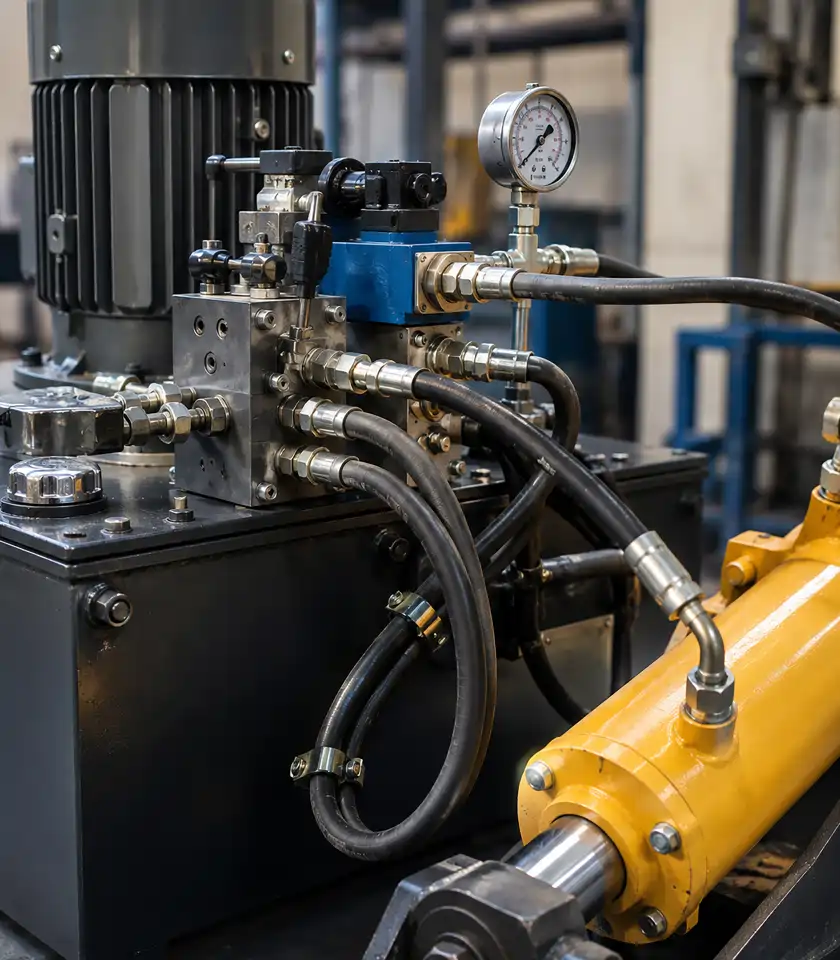 Hydraulic Equipment hydraulic fittings application