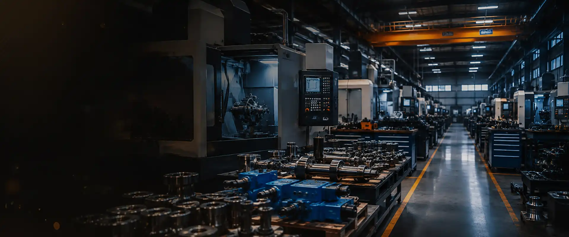 Hydraulic fittings manufacturing plant in Rajkot