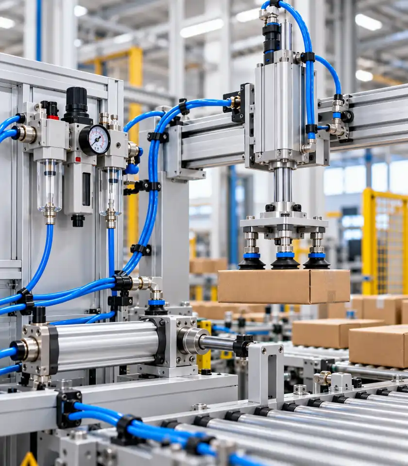 Pneumatic Systems hydraulic fittings application