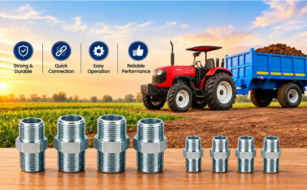 How to Choose the Right Quick Release Coupling for Your Tractor Trolley